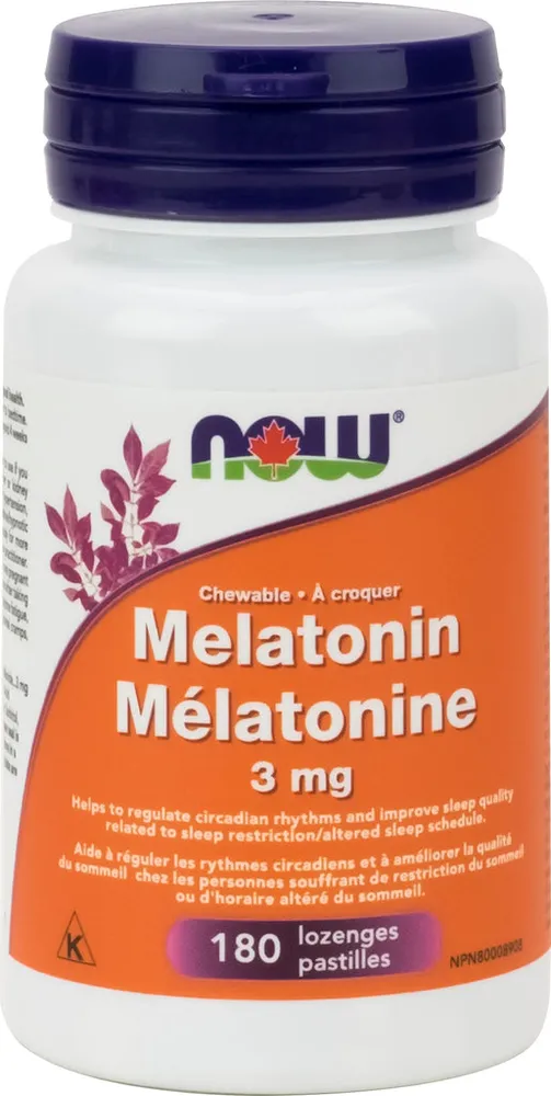 Melatonin 3mg Peppermint Chewables