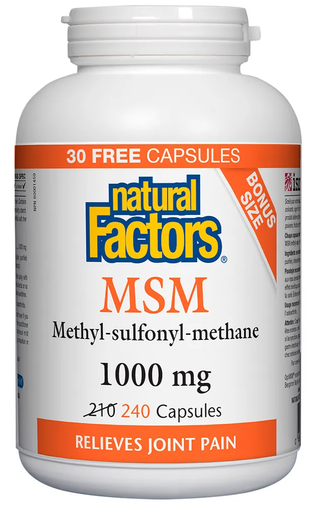 MSM Methyl-sulfonyl-methane 1000 mg
