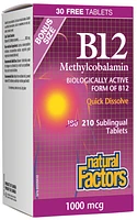 B12 Methylcobalamin 1000 mcg