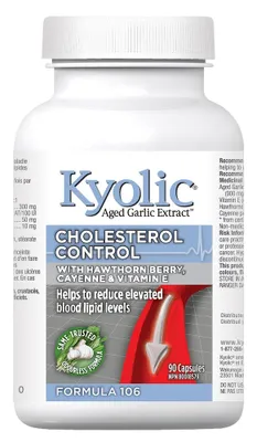 Formula 106 - Cholesterol Control with Hawthorn + Cayenne Vitamin E