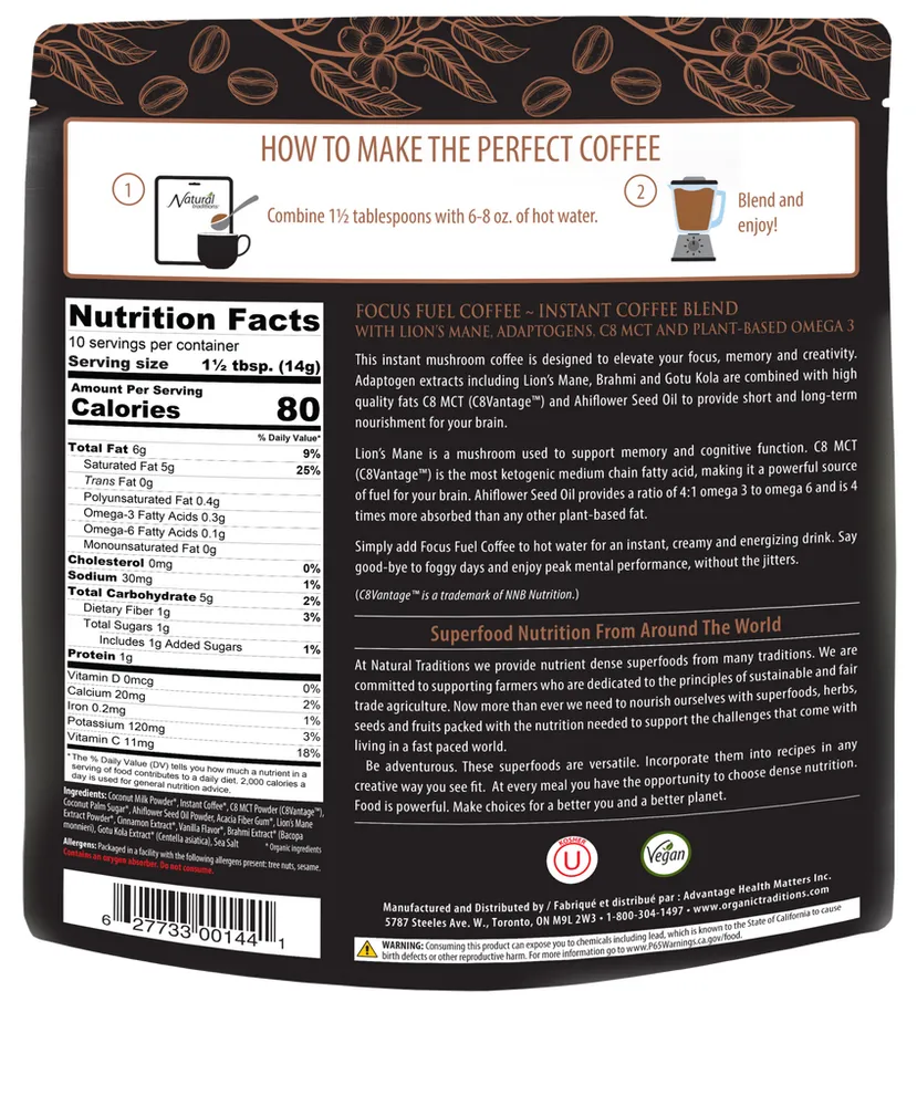 Focus Fuel Coffee