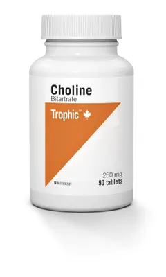 Choline Bitartrate 250mg