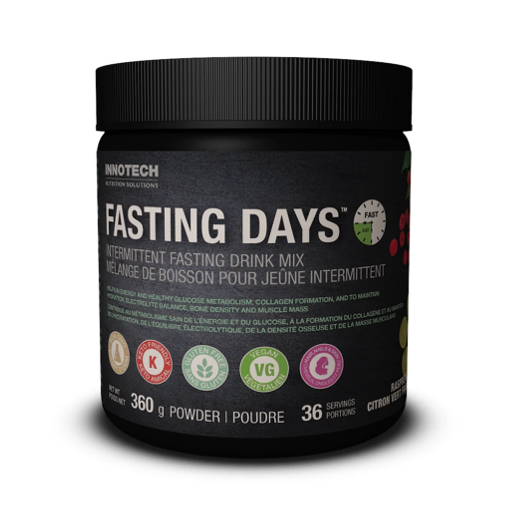 Fasting Days for Intermittent Fasting - Raspberry Lime