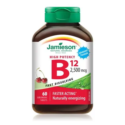 Vitamin B12 2500mcg | Fast-Dissolving