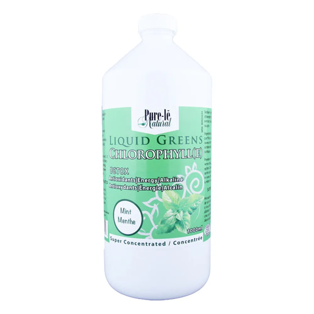 Pure-le Natural Liquid Greens Chlorophyll Mint