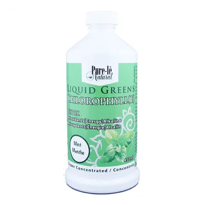 Pure-le Natural Liquid Greens Chlorophyll Mint
