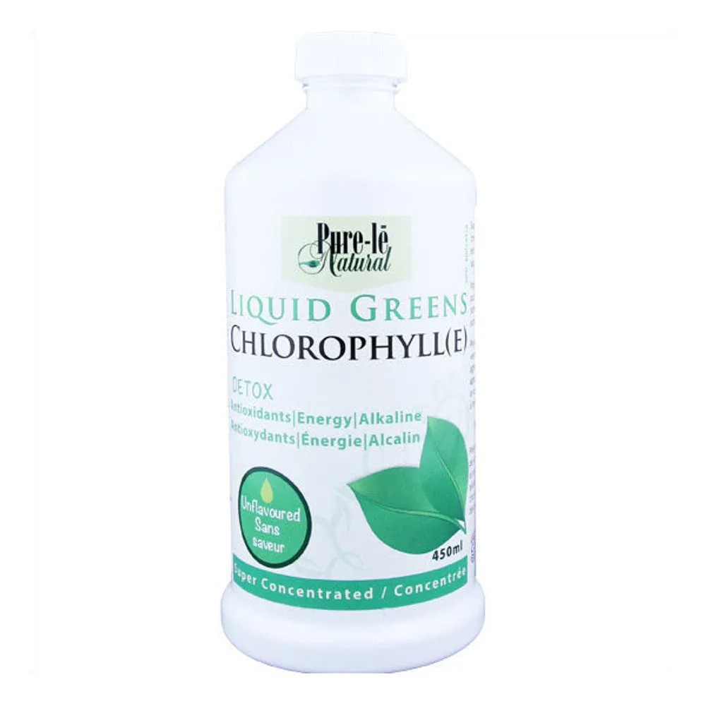 Pure-le Natural Liquid Greens Chlorophyll Unflavoured