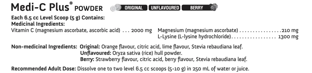 Medi-C Plus Berry with Magnesium