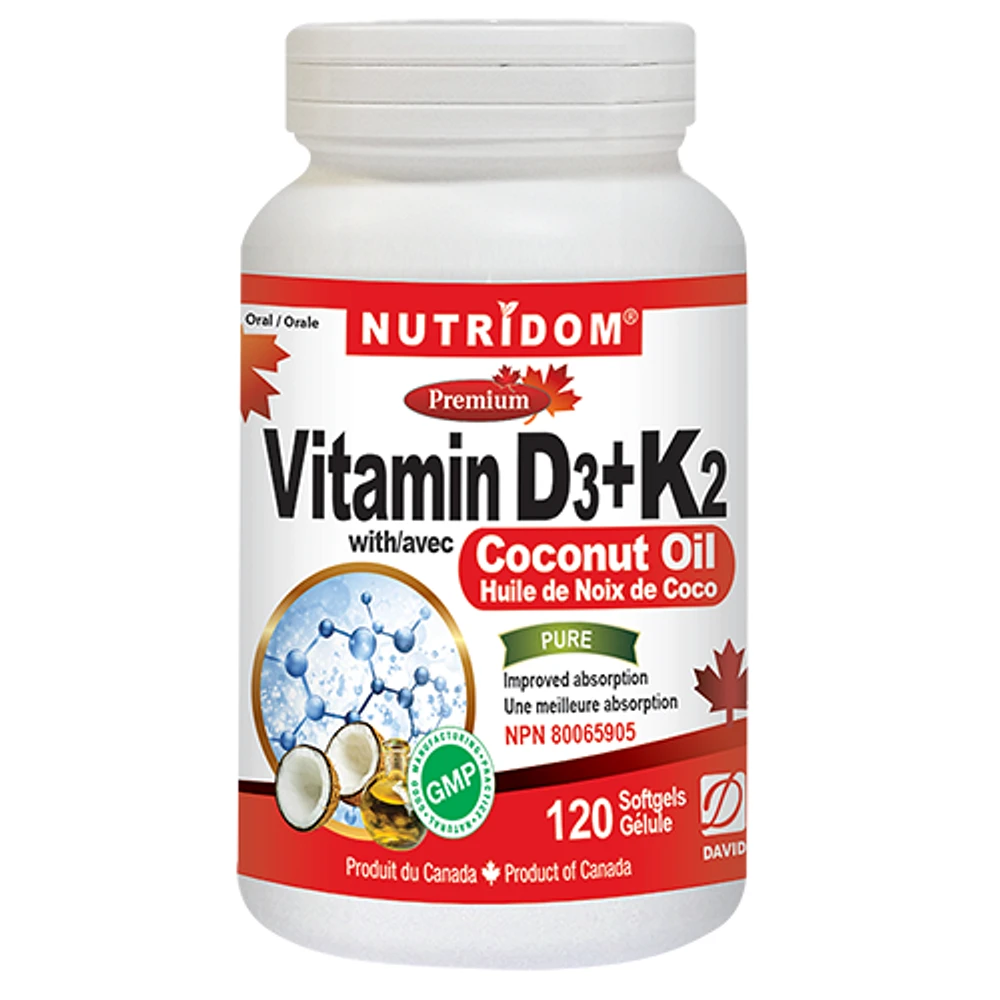 Vitamin D3 + K2