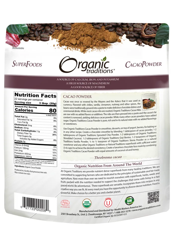 Organic Cacao Powder