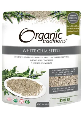 Organic White Chia Seeds