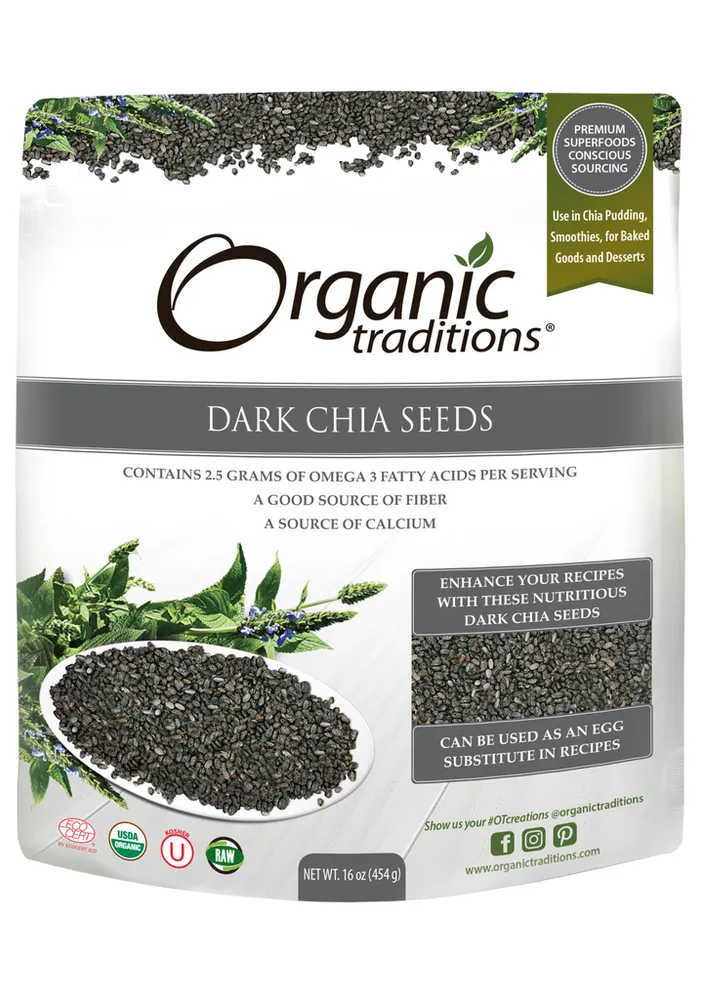 Organic Dark Chia Seeds