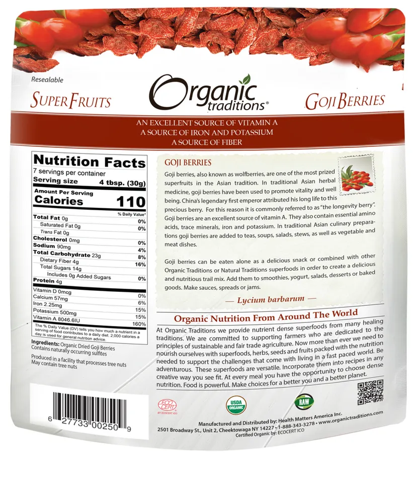 Organic Goji Berries