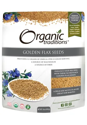 Organic Golden Flax Seeds