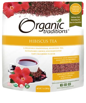 Organic Hibiscus Tea Cut
