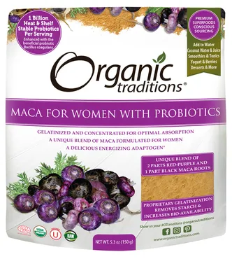 Organic Maca for Women with Probiotics