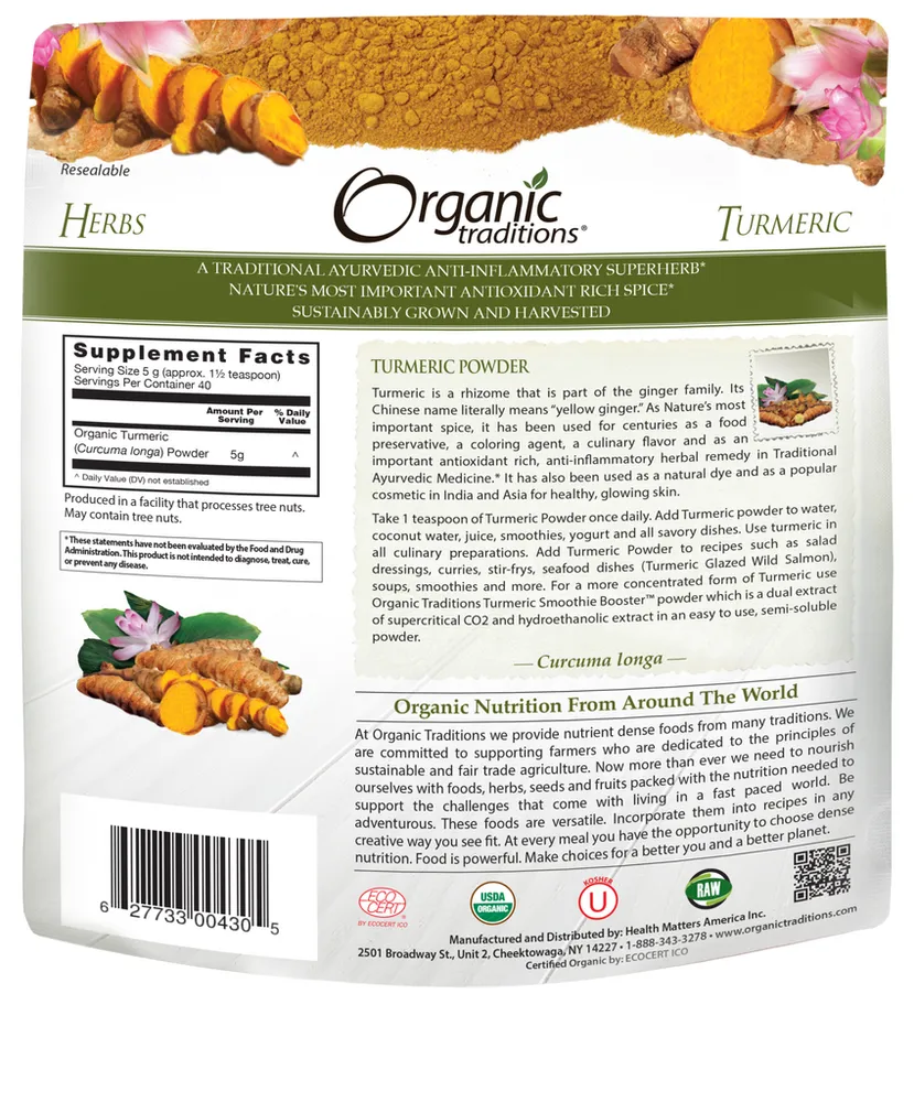 Organic Turmeric Powder