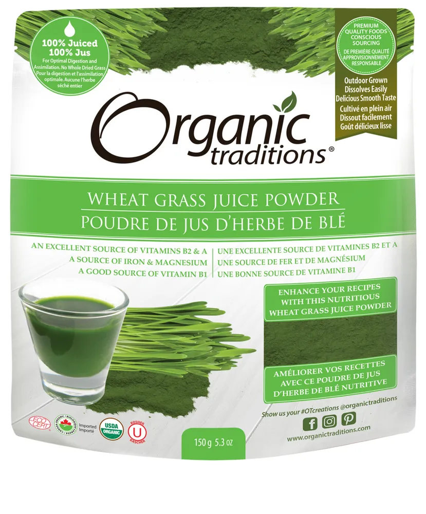 Organic Wheat Grass Juice Powder