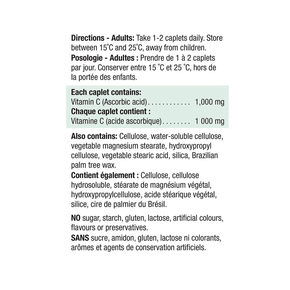 Vitamin C 1000mg | Timed Release