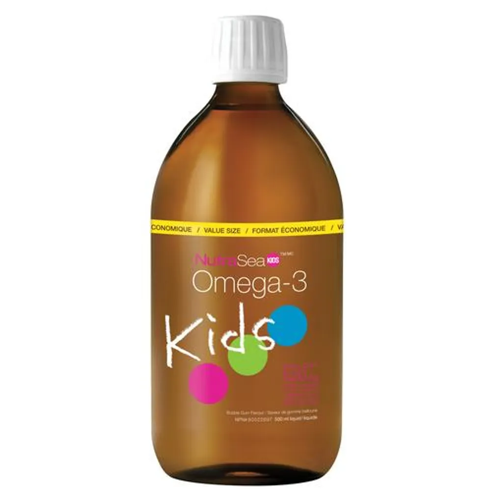 NutraSea Omega-3 Kids, Bubblegum