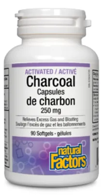 Activated Charcoal Capsules 250 mg