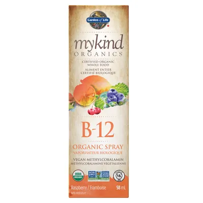 mykind Organics - B-12 Organic Spray - Raspberry