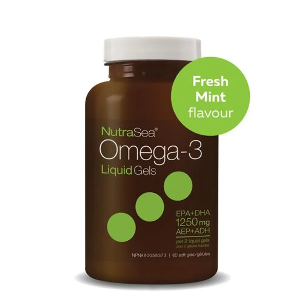 NutraSea Omega-3 Liquid Gels