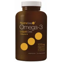 NutraSea+D Omega-3 Liquid Gels, Fresh Mint