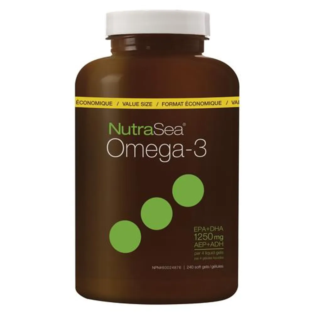 NutraSea Omega-3 Liquid Gels