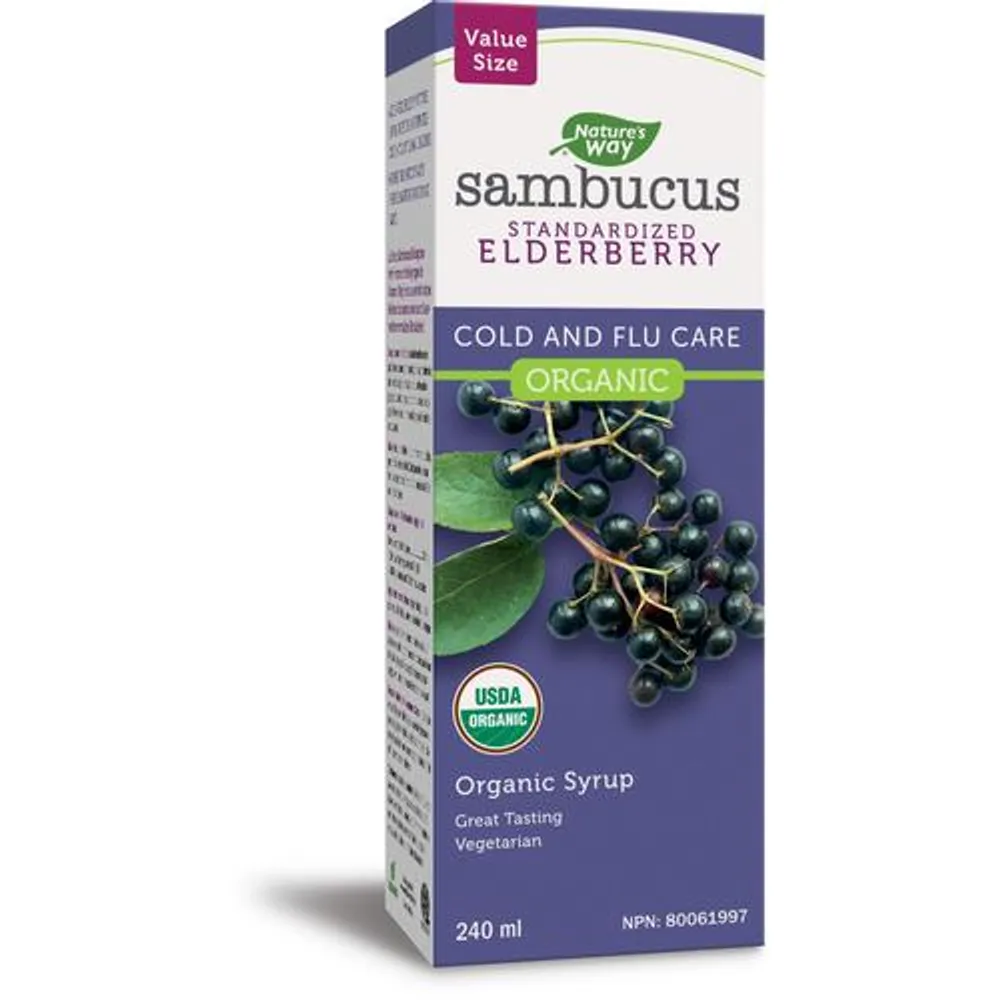 Organic Sambucus Syrup