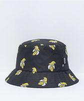 180Tide Banana Black Bucket Hat 