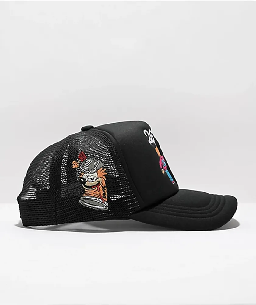 INTO THE AM Snapback - Black/Camo/Red – Marquee Demo