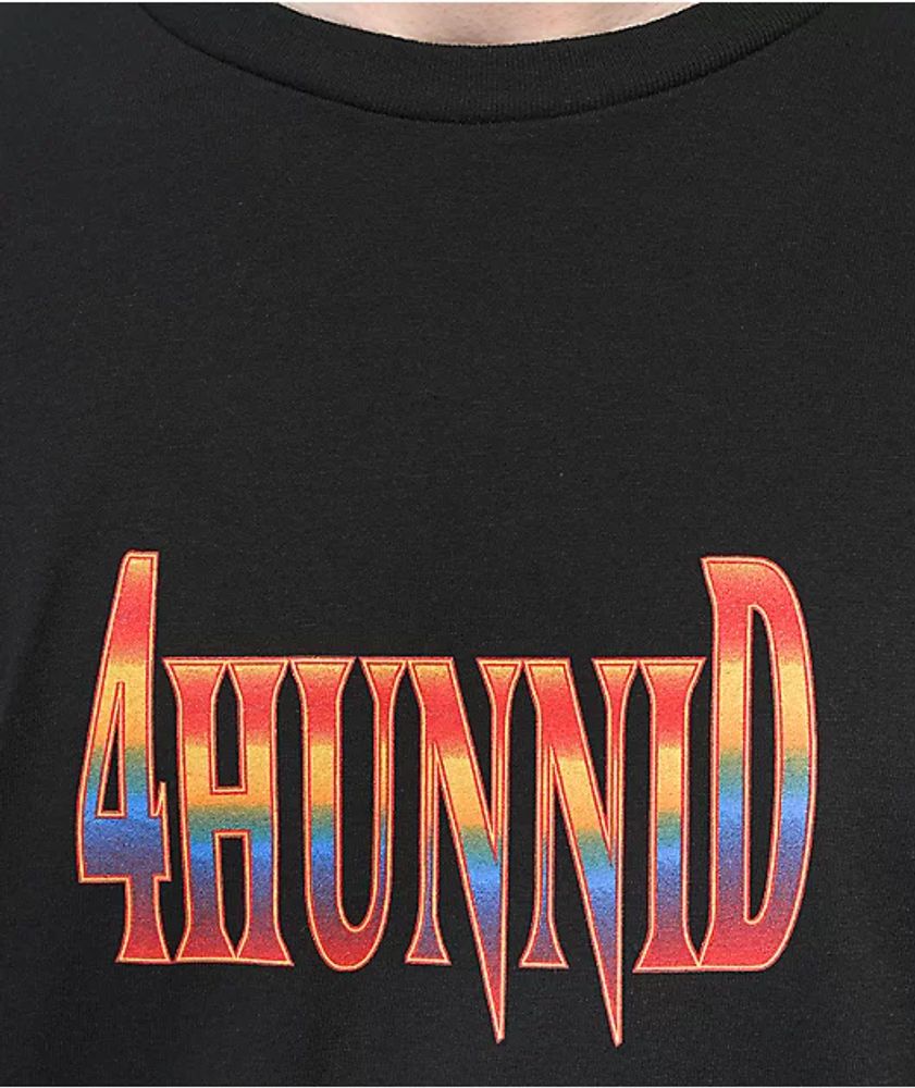 4Hunnid 400 Miles Charcoal Long Sleeve T-Shirt