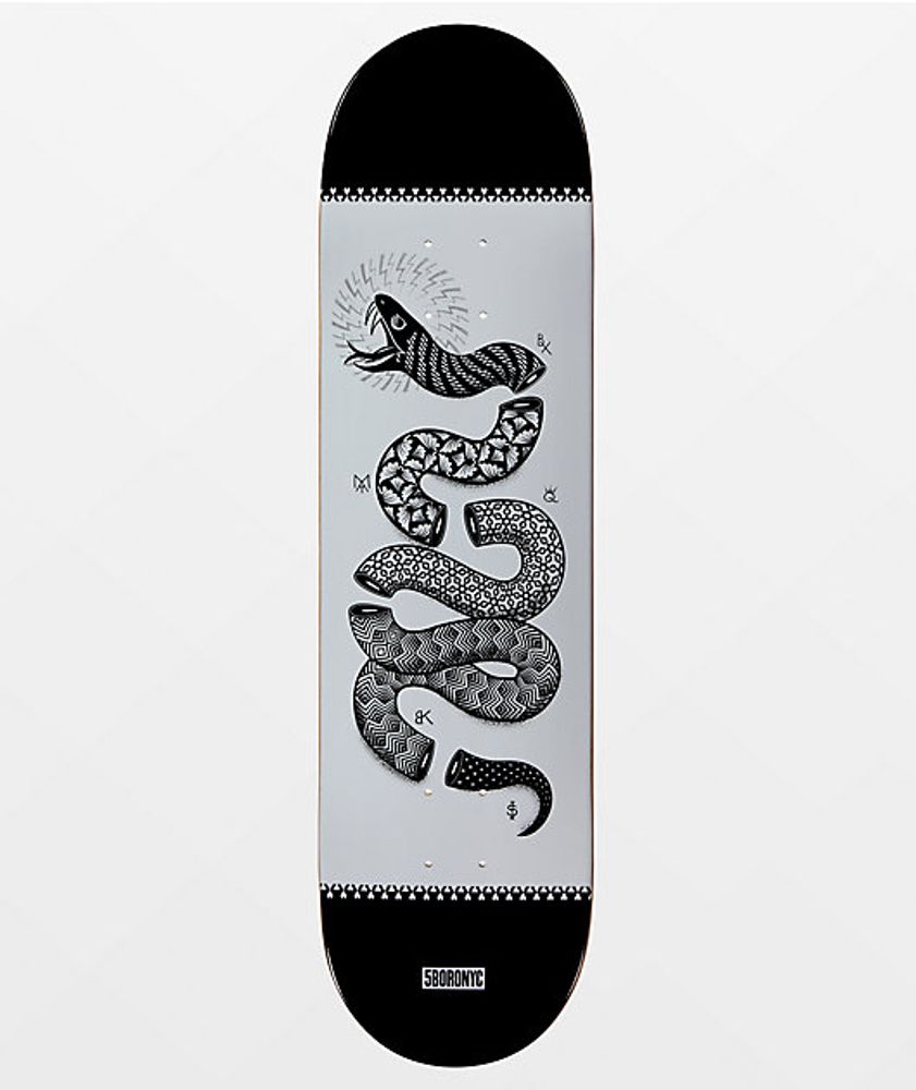 5Boro x Dan Funderburgh Snake 8.25" Skateboard Deck