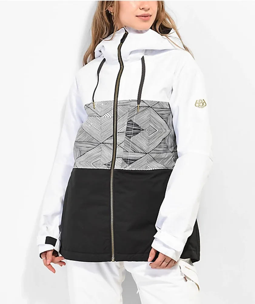 Ninth Hall Shae Reflective Silver Puffer Jacket