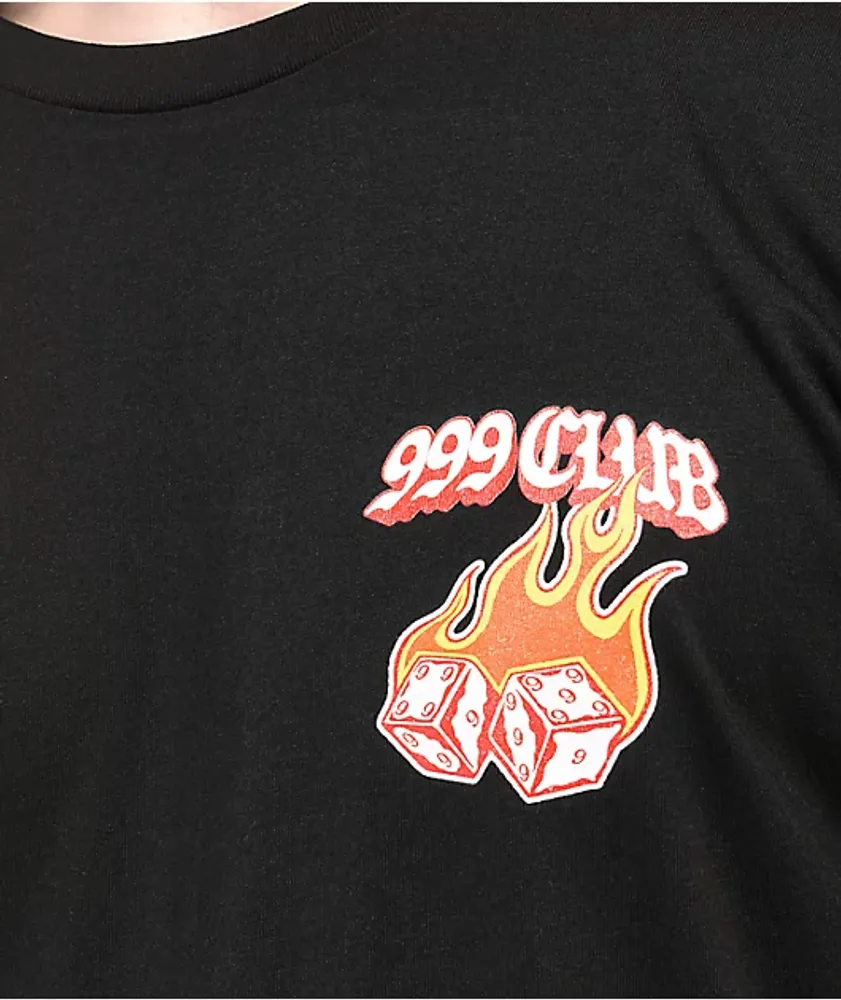 999 Club by Juice WRLD Doves Black Long Sleeve T-Shirt