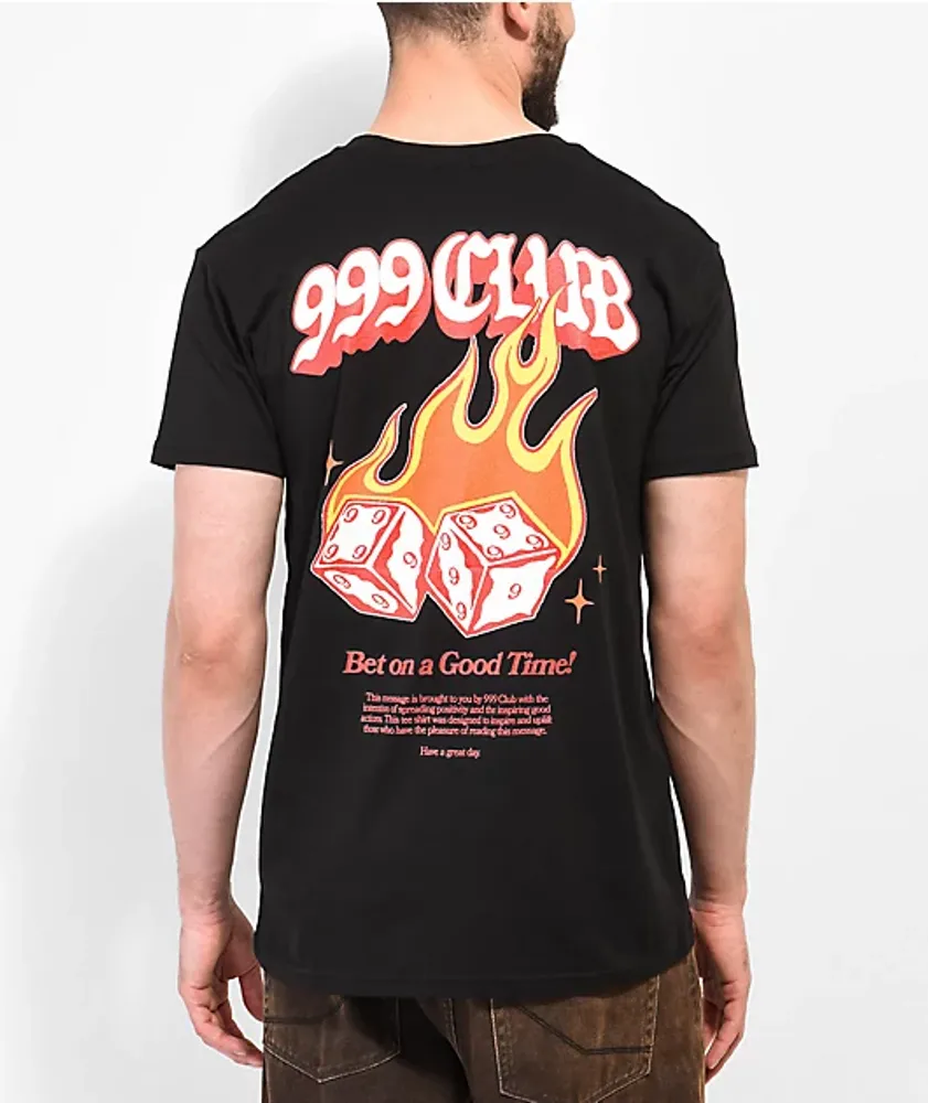 999 Club by Juice WRLD Racing Club Black T-Shirt