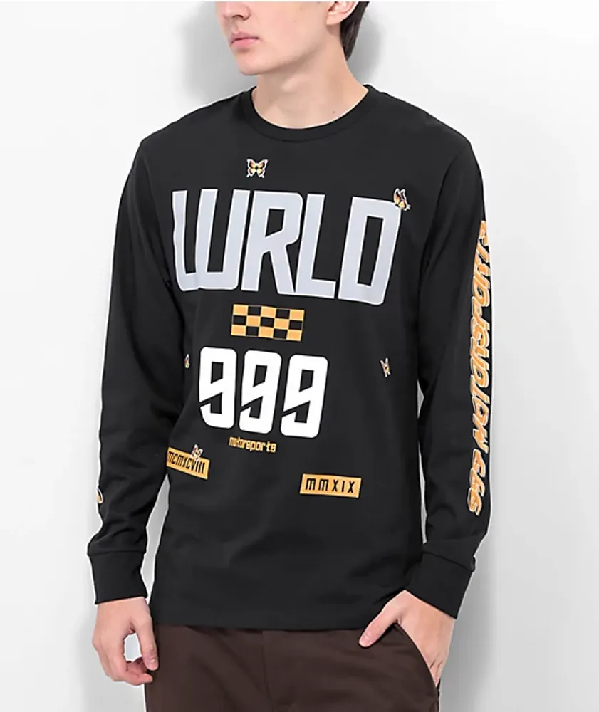 999 Club by Juice WRLD Anime Red & Black Tie Dye T-Shirt