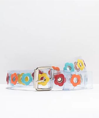 A-Lab Flowers Grommet Belt