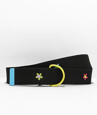 A-Lab Mercy Black D-Ring Web Belt