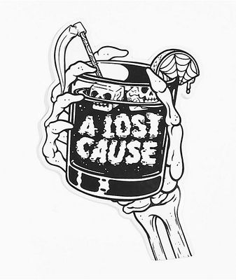 A Lost Cause Cheers Sticker
