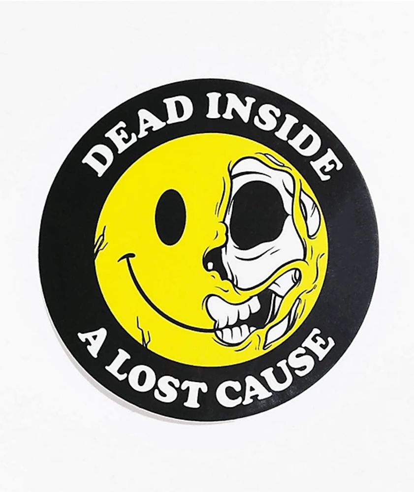 A Lost Cause Dead Inside Sticker