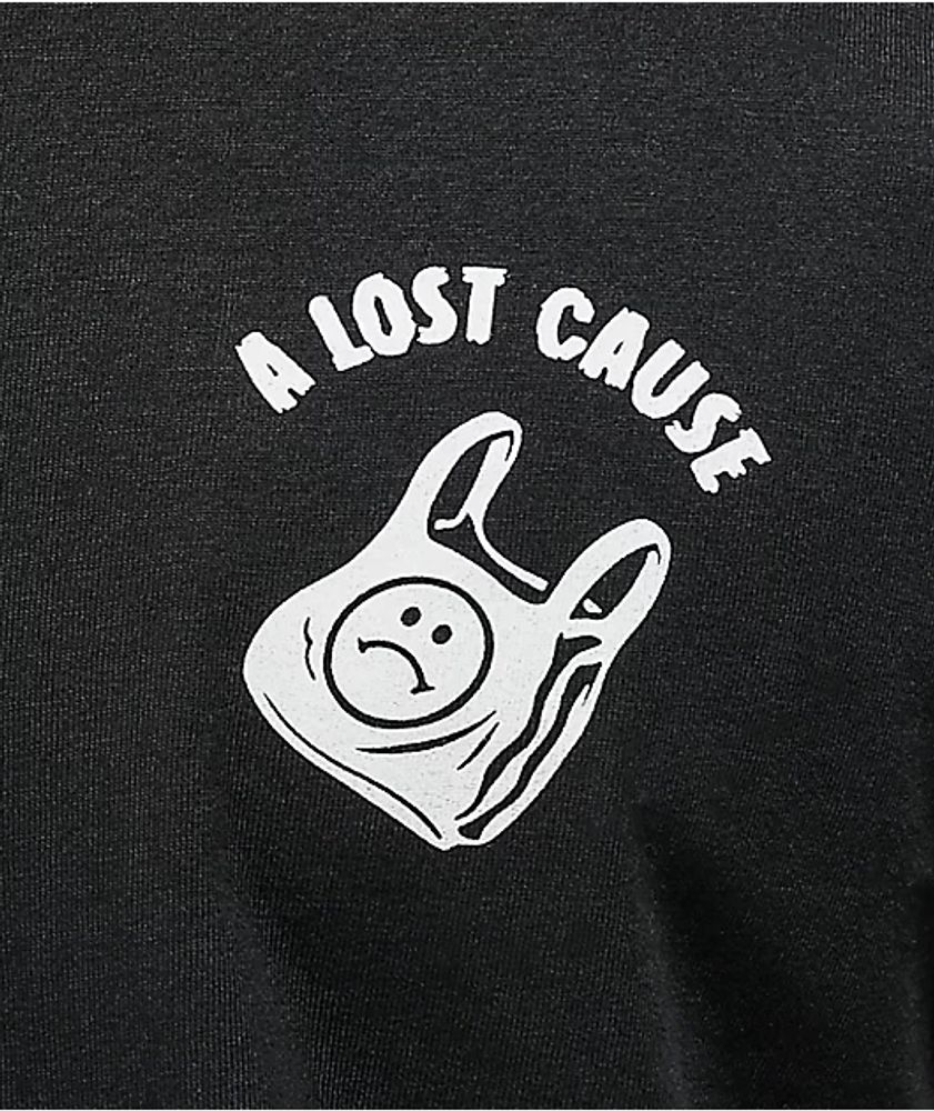A Lost Cause F*ck Plastic Black T-Shirt