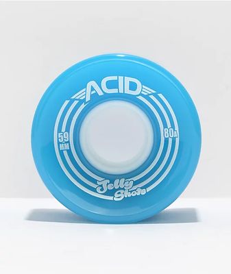 Acid Jelly Shots 59mm 80a Blue Skateboard Wheels
