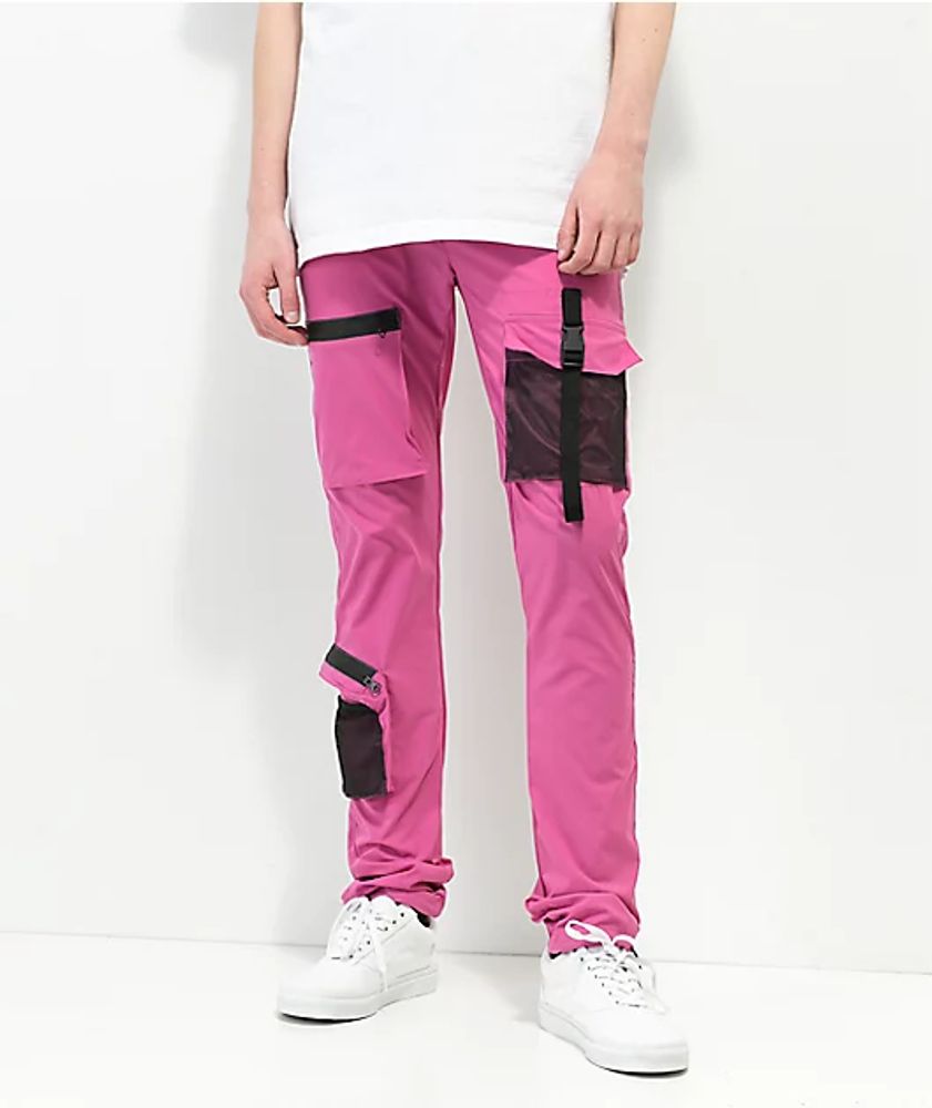 American Stitch Multi Pink Cargo Pants