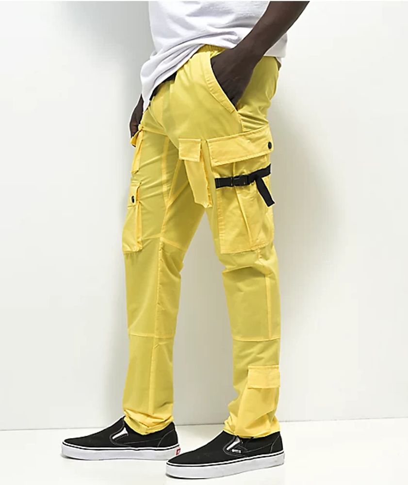 American Stitch Yellow Cargo Pants