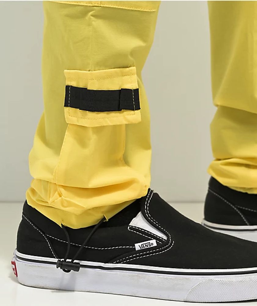 American Stitch Yellow Cargo Pants