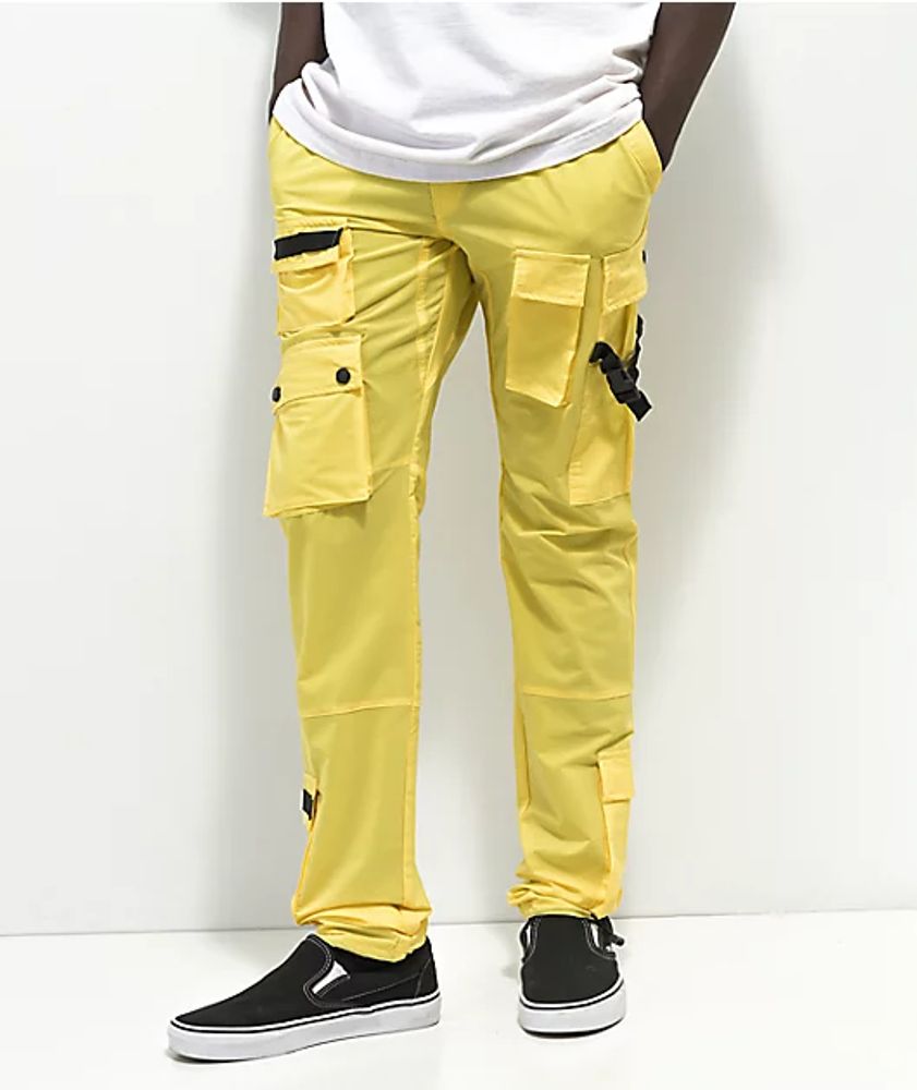 American Stitch Yellow Cargo Pants