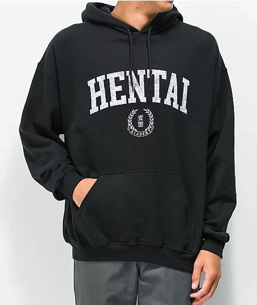 Animebae Hentai Academy Black Hoodie | Mall of America®