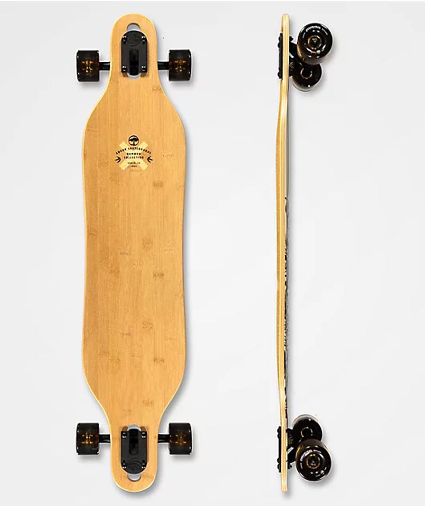 Arbor Axis Bamboo 40" Drop Through Longboard Complete